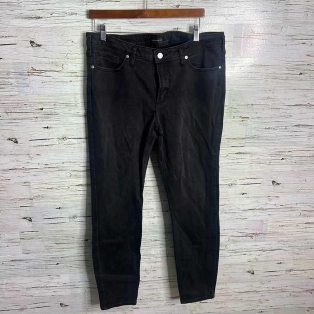 - Silver Jeans.  Most Wanted Skinny black jeans size 34